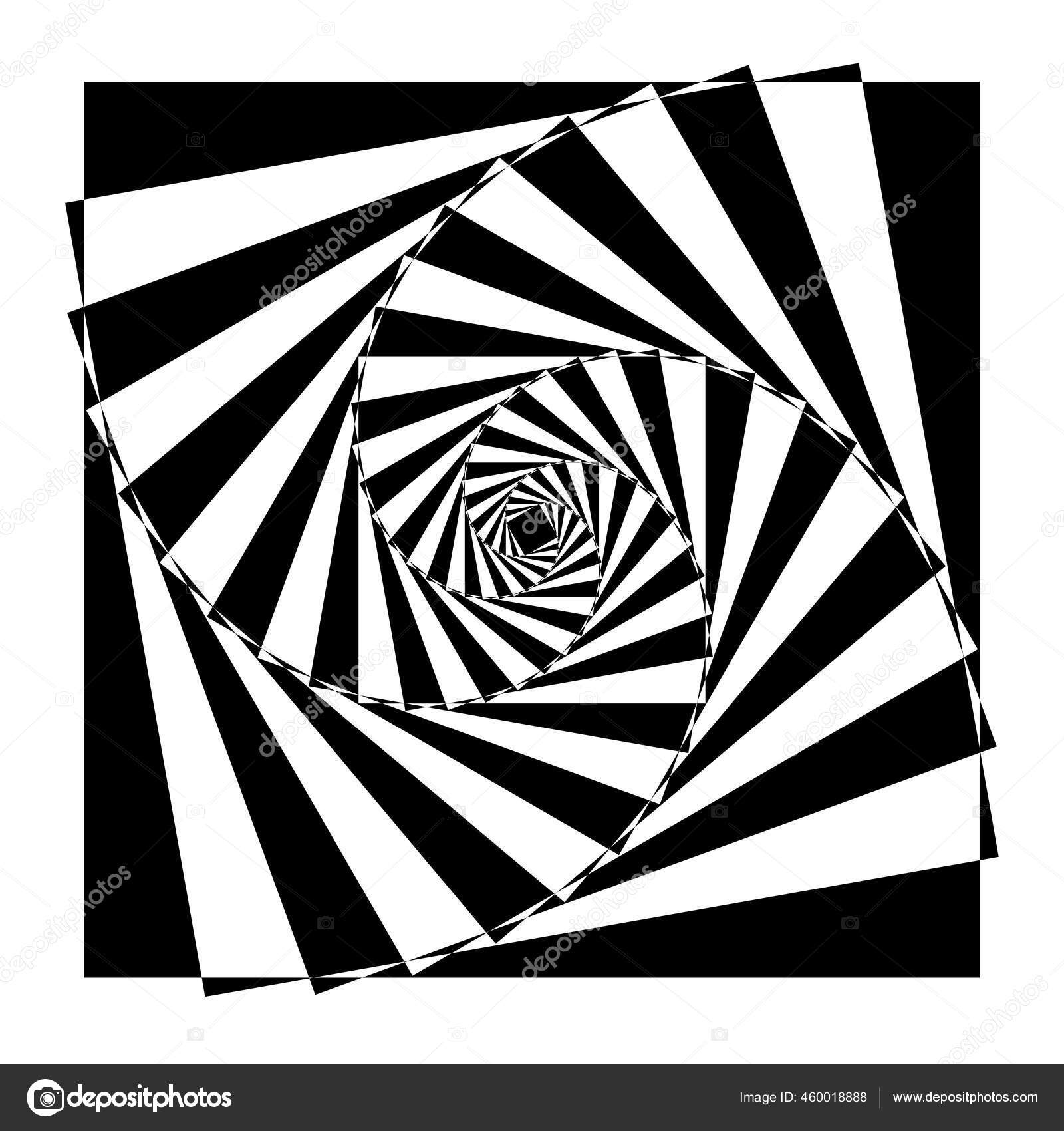 Art Óptica Elemento Arte Visual Con Ilustración Vector Rotación Interna  Vector de stock #460018888 de ©vectorguy, image size:1600x1700