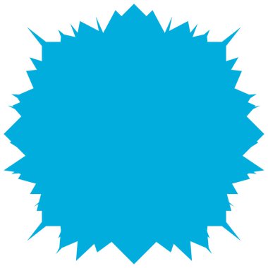 Keskin geometrik şekil elementi. Keskin kenarlı yama   