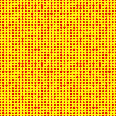 Popart, 1950, 1960 rastgele polka noktaları, kusursuz bir şekilde tekrarlanabilir desen