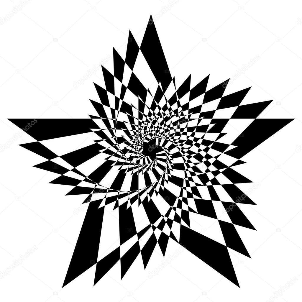 Art Óptica Elemento Arte Visual Con Ilustración Vector Rotación Interna  Vector de stock por ©vectorguy 460018678, image size:1024x1024