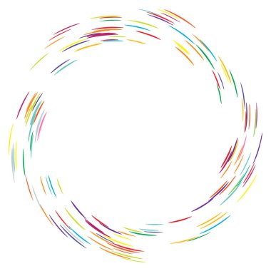 Döndür, döndür, döndür. Soyut tasarım ögesi döndürülüyor. Kasırga, girdap etkisi tasarımı