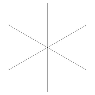 Radyal, yayılan çizgiler merkezde kesişiyor. Conflux, dairesel çizgiler dizaynını yakınlaştırıyor