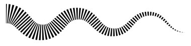 Dalgalı, dalgalı zig-zag, çapraz çizgiler