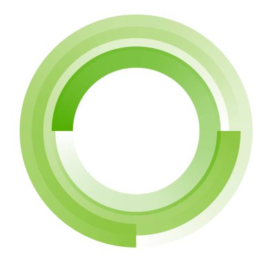 Dairesel, konsantre bir element. Soyut çember vektör tasarımı