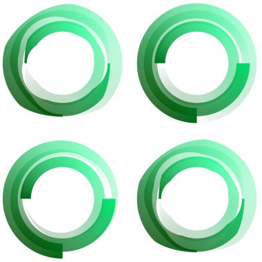 Dairesel, konsantre bir element. Soyut çember vektör tasarımı