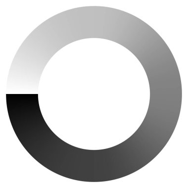 Dairesel, konsantre bir element. Soyut çember vektör tasarımı