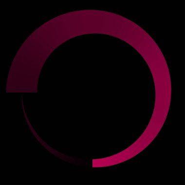 Dairesel, konsantre bir element. Soyut çember vektör tasarımı