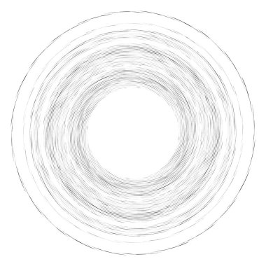 Soyut geometrik spiral, girdap, girdap. Volt, sarmal kıvrım, bükülme etkisi vektörü