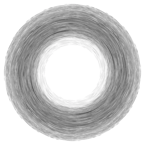 Abstrakcyjna Spirala Geometryczna Wirowanie Wirowanie Objętość Konwolucja Spirali Wektor Efektu — Wektor stockowy
