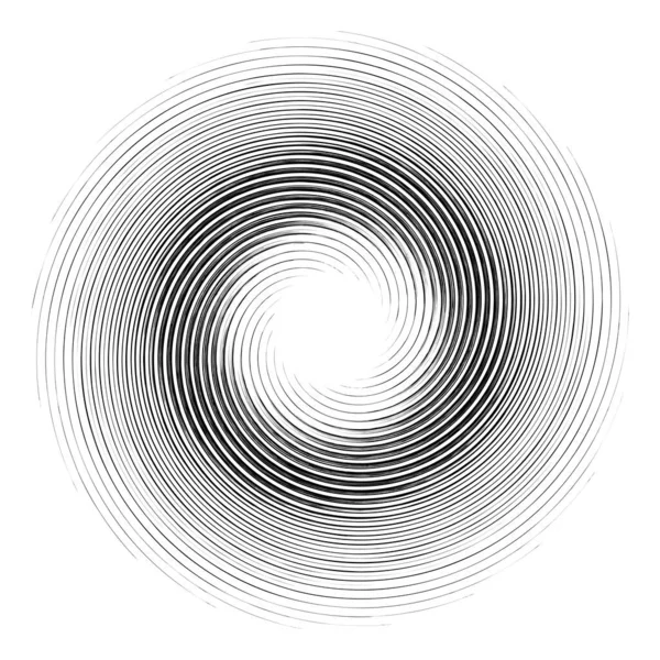 抽象幾何学的螺旋 渦巻き ねじれ らせん曲率 曲率効果ベクトル — ストックベクタ