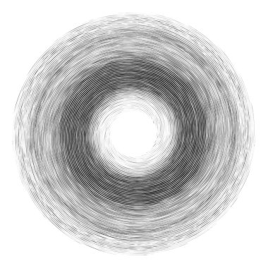 Soyut geometrik spiral, girdap, girdap. Volt, sarmal kıvrım, bükülme etkisi vektörü