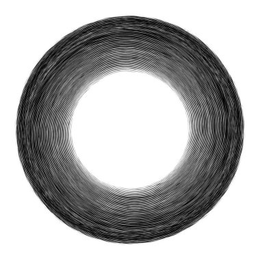 Soyut geometrik spiral, girdap, girdap. Volt, sarmal kıvrım, bükülme etkisi vektörü