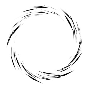 Geometrik kenar, desenli sarmal element