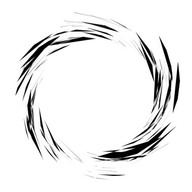 Geometrik kenar, desenli sarmal element