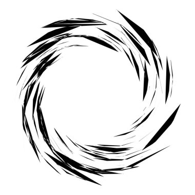 Geometrik kenar, desenli sarmal element