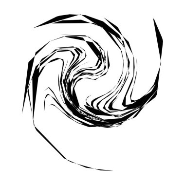 Geometrik kenar, desenli sarmal element