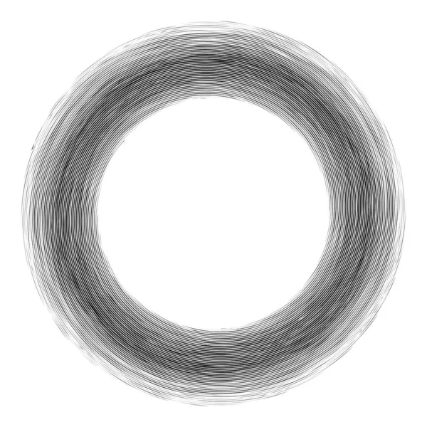 Espiral Geométrica Abstracta Remolino Giro Voluta Convolución Hélice Vector Efecto — Vector de stock