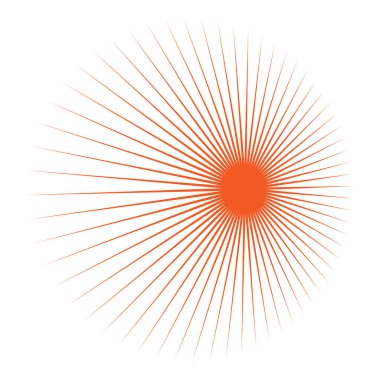 Star, starburst, sunburst graphic. Starlet icon series