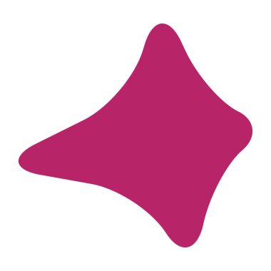 Yıldız, yıldız patlaması, güneş patlaması grafiği. Starlet simge serisi Stok vektör çizimi