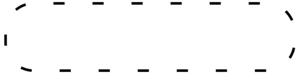 Деталізована Лінія Рамки Рамки Векторний Елемент Ілюстрації — стоковий вектор