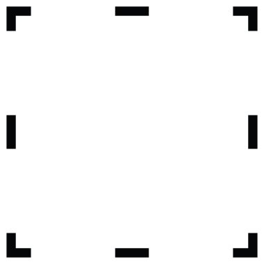 çerçeve sınır vektörü illüstrasyonu