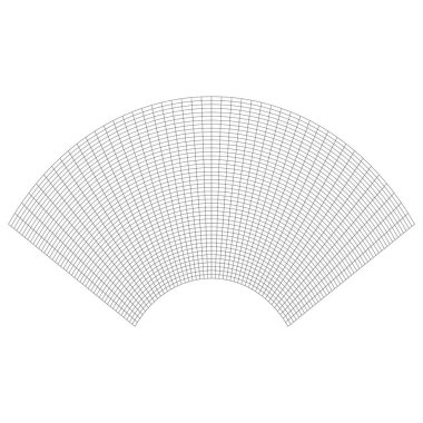 Şebeke, deformasyon, çarpıtma etkisi. Soyut vektör ögesi