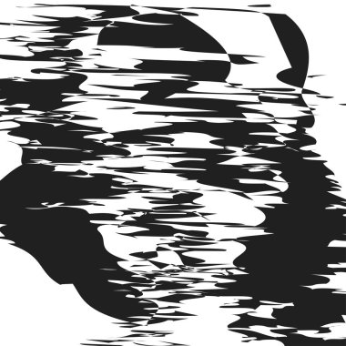 Huysuz desenli, sert doku tasarım elementi