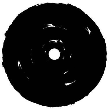 Pis boya, mürekkep lekesi çemberi. Sıçrama, sıçrama efekti