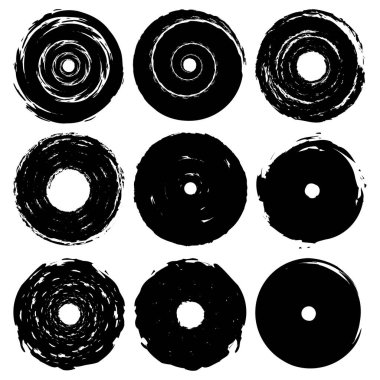 Pis boya, mürekkep lekesi çemberi. Sıçrama, sıçrama efekti