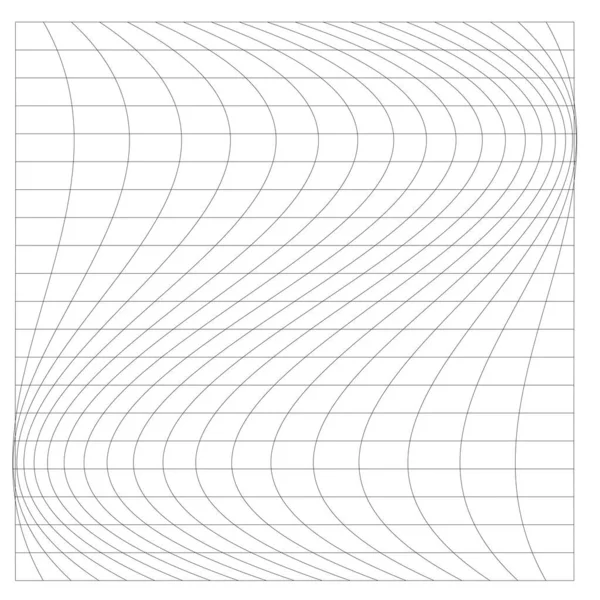 グリッド変形とメッシュ効果を歪めます アブストラクトベクトル要素 — ストックベクタ
