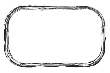 Pis dikdörtgen çerçeve, sınır, plaka çizgisi