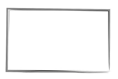 Pis dikdörtgen çerçeve, sınır, plaka çizgisi