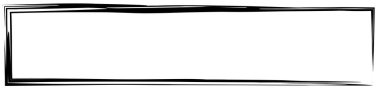 Pis dikdörtgen çerçeve, sınır, plaka çizgisi