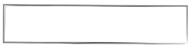 Pis dikdörtgen çerçeve, sınır, plaka çizgisi