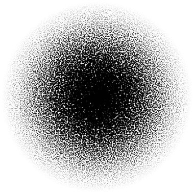 Çember nokta listesi, noktalama işaretleri, noktalama işaretleri, yarım ton