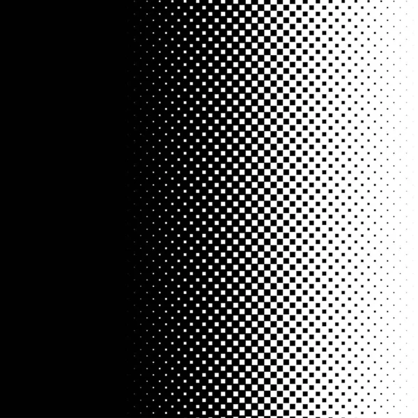 Linear Square Halftone Screentone Element Squares Geometric Pattern Background Texture — Stock Vector