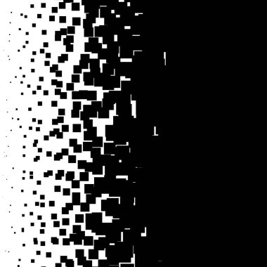 Rastgele kareler soyut geometrik desen, vektör arkaplan dokusu