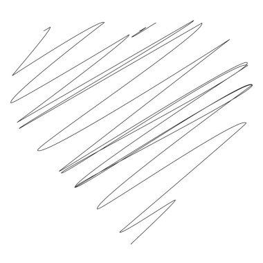 Karalama, karalama stili ile çukur şekli