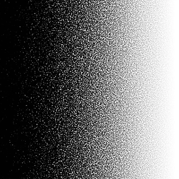 Lineaire Pointillist Halve Toon Screentone Willekeurige Stippen Cirkels Patroon — Stockvector