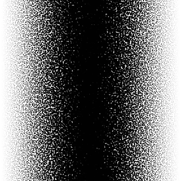 Lineaire Pointillist Halve Toon Screentone Willekeurige Stippen Cirkels Patroon — Stockvector