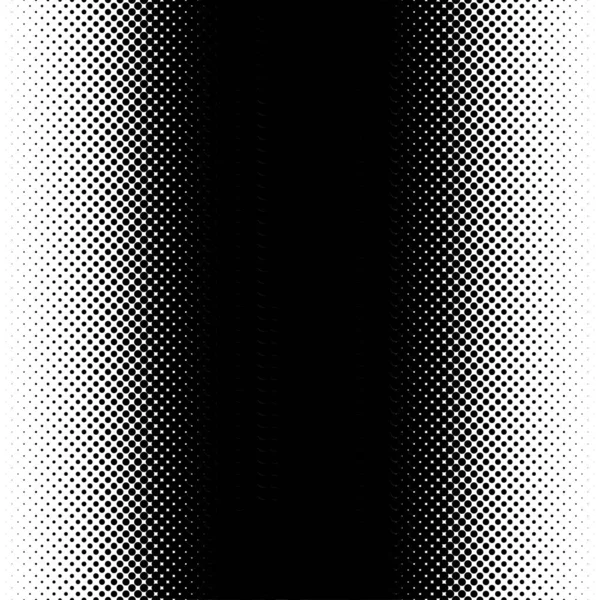 Linear Halftone Screentone Dots Circles Vector Illustration Pattern — Stock Vector