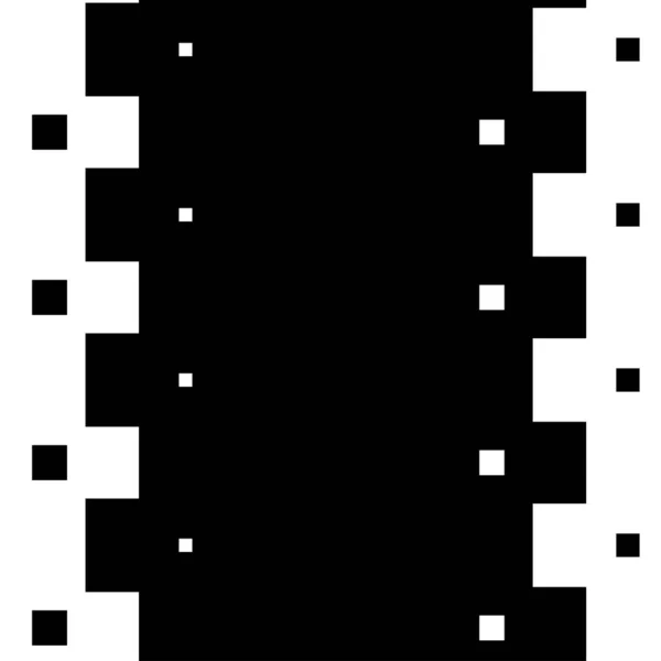 Прямая Квадратная Галочка Скриентоновый Элемент Геометрический Узор Квадратов Текстура Фона — стоковый вектор