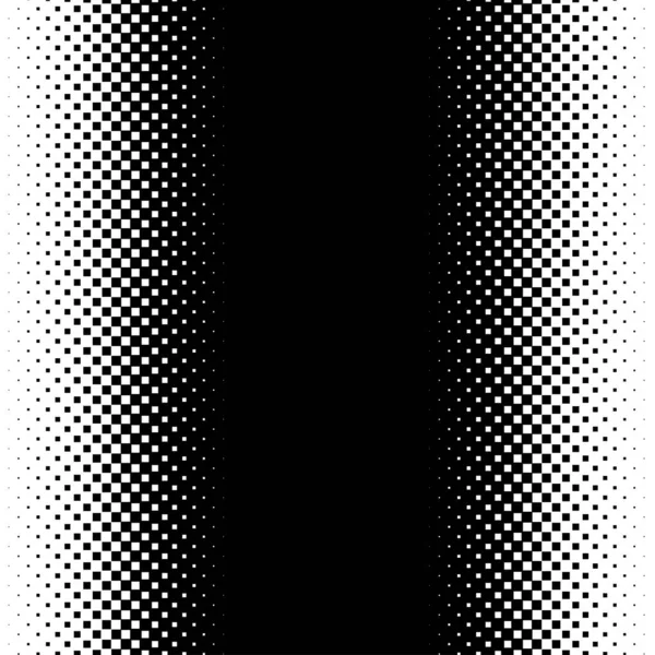 Linear Square Halftone Screentone Element Squares Geometric Pattern Background Texture — Stock Vector