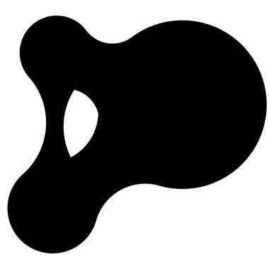 Şekilsel olmayan tasarım elementleri, damlalar, lekeler vektör illüstrasyonu, dudak sanatları grafikleri