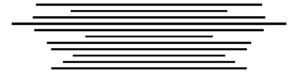 Zufällige Linien Streifen Grundlegende Geometrische Vektordarstellung — Stockvektor