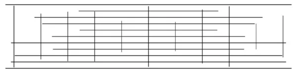 Oregelbunden Galler Mesh Gitter Rivning Geometriska Mönster Element — Stock vektor