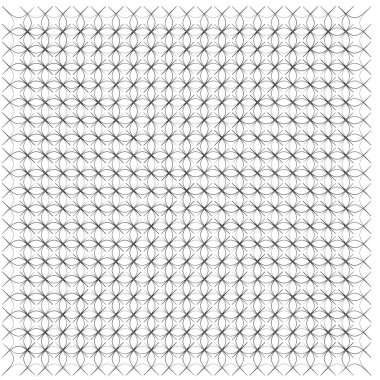Karmaşık geometrik desen, vektör çizim şablonu