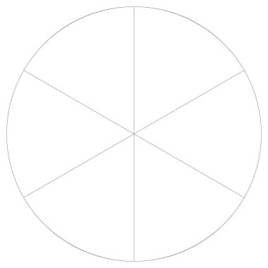 Bölümlü turta grafiği, pasta grafiği bilgisi, sunum şablonu tasarım ögesi