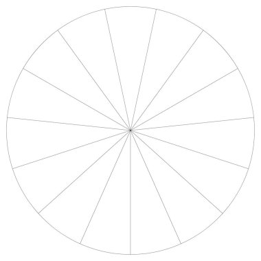 Bölümlü turta grafiği, pasta grafiği bilgisi, sunum şablonu tasarım ögesi