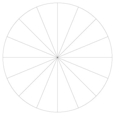 Bölümlü turta grafiği, pasta grafiği bilgisi, sunum şablonu tasarım ögesi
